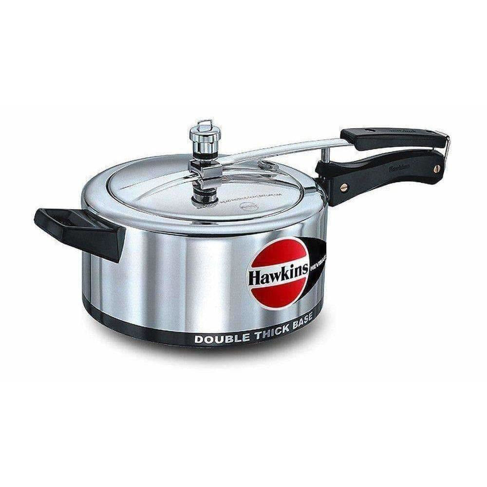 Double Thickness Base - Aluminum Pressure Cooker, 3.5 Litres