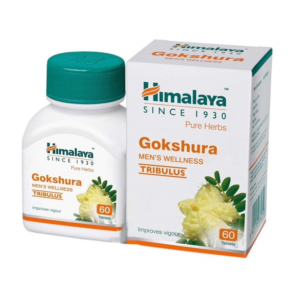 Himalaya Wellness Pure Herbs Gokshura Men's Wellness - 60 Tablets - Indyancart
