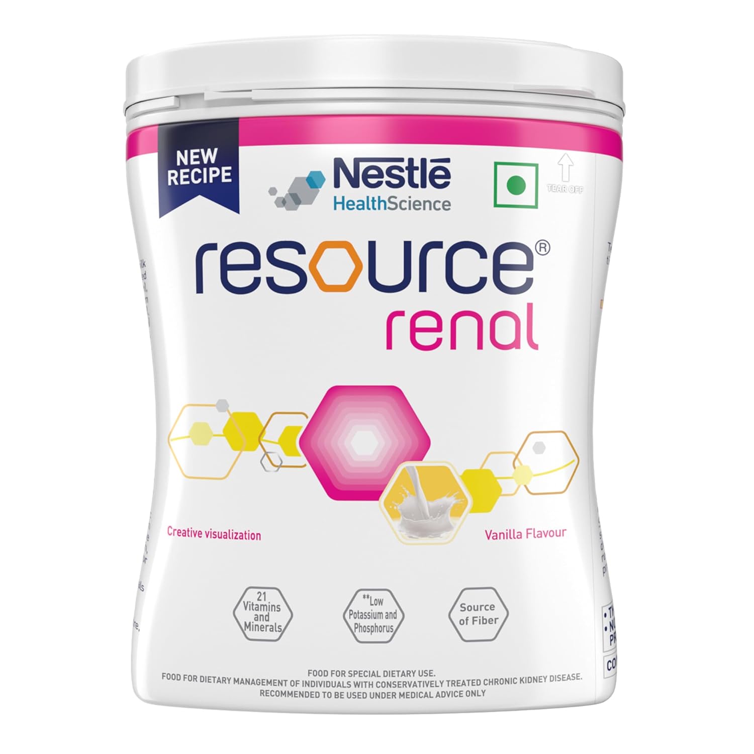 Nestle Resource Renal Protein Powder - Vanilla Flavor - Indyancart