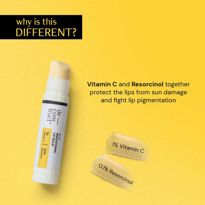 Deconstruct Brightening Lip Balm with SPF 30 - For Dark, Pigmented, Dry, Flaky Lips - Indyancart