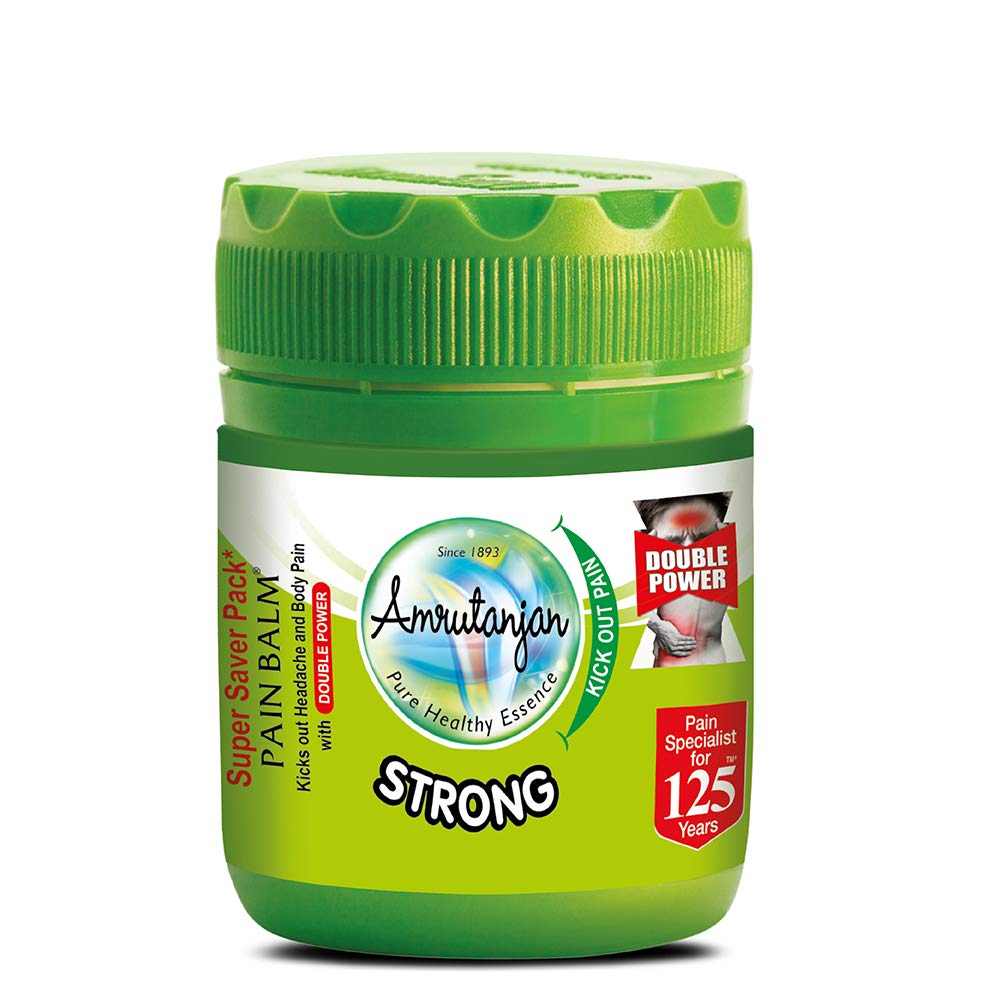 Amrutanjan Double Power Strong Pain Balm - Indyancart