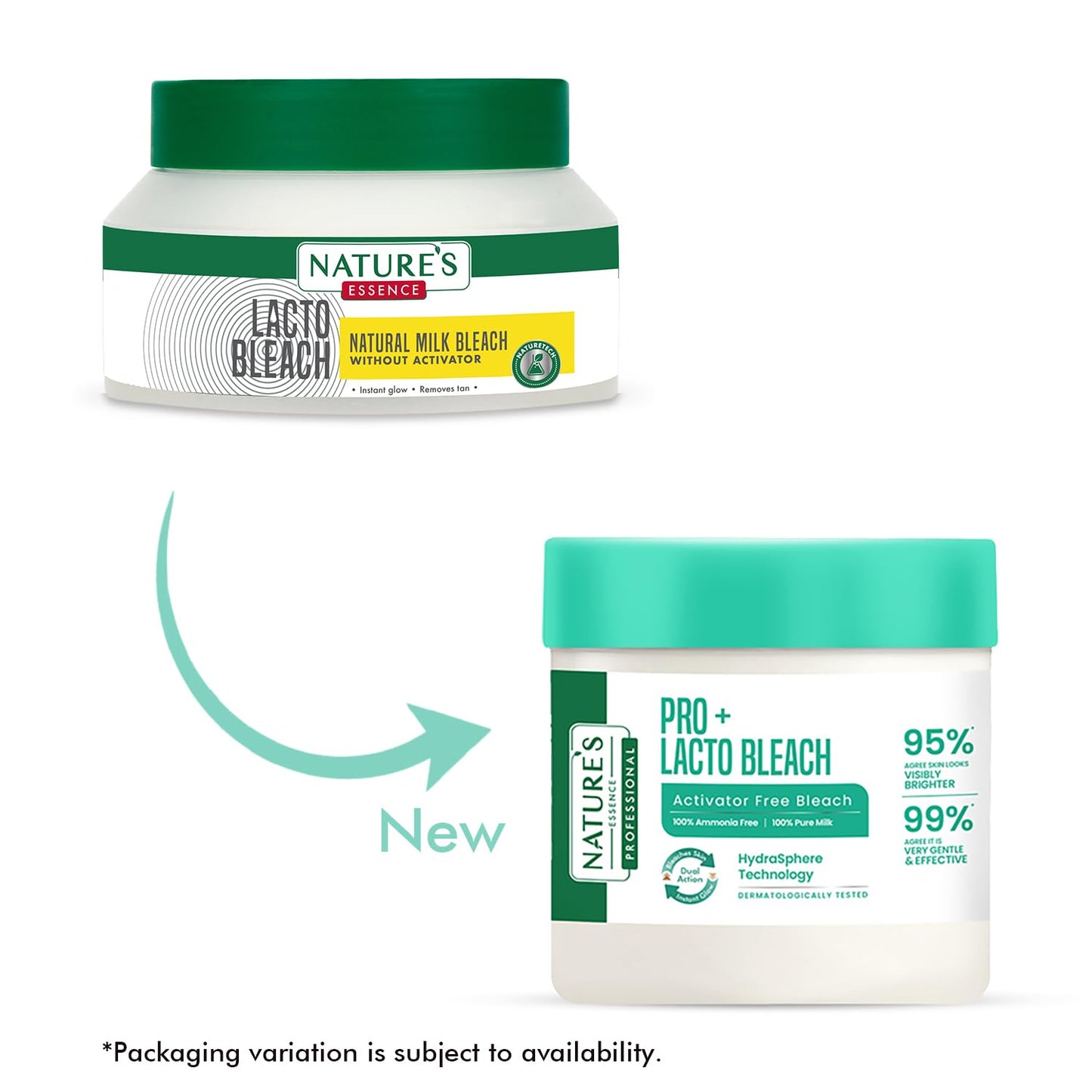 Nature's Essence Lacto Bleach Natural Milk Bleach Without Activator - Indyancart