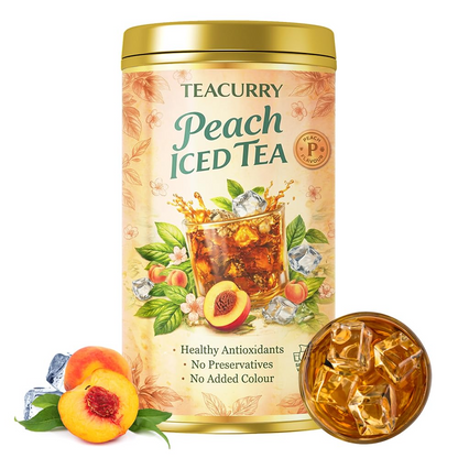 Teacurry Peach Instant Iced Tea Mix