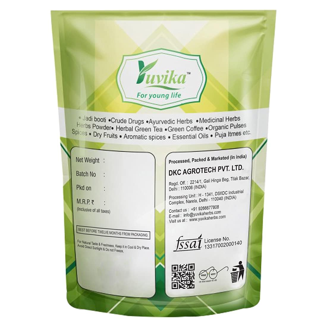 Yuvika Mahua flower (Madhuca Indica), dried Mahua blossoms for Ayurvedic use, natural plant product in a clear container.