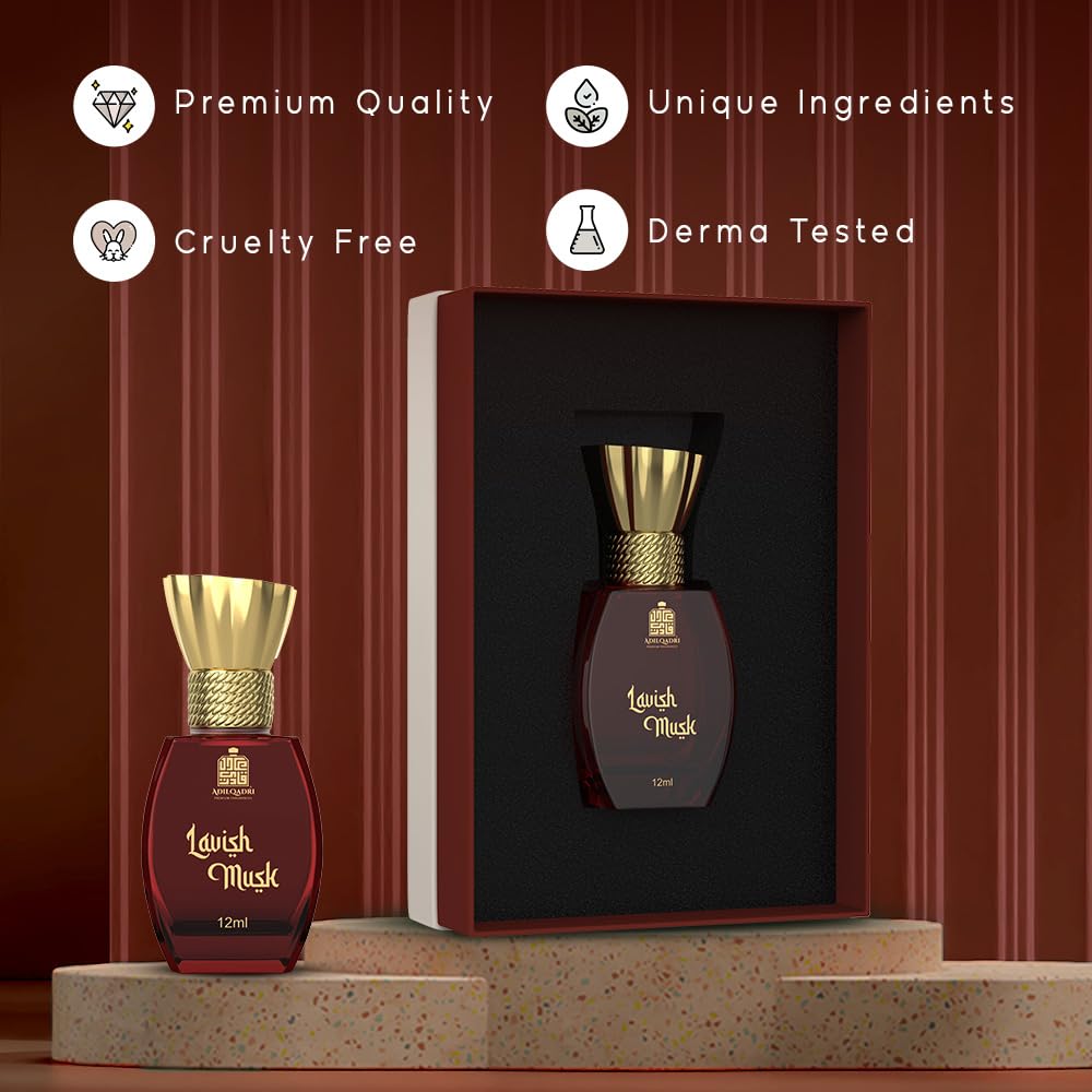 AdilQadri Lavish Musk Attar - Indyancart