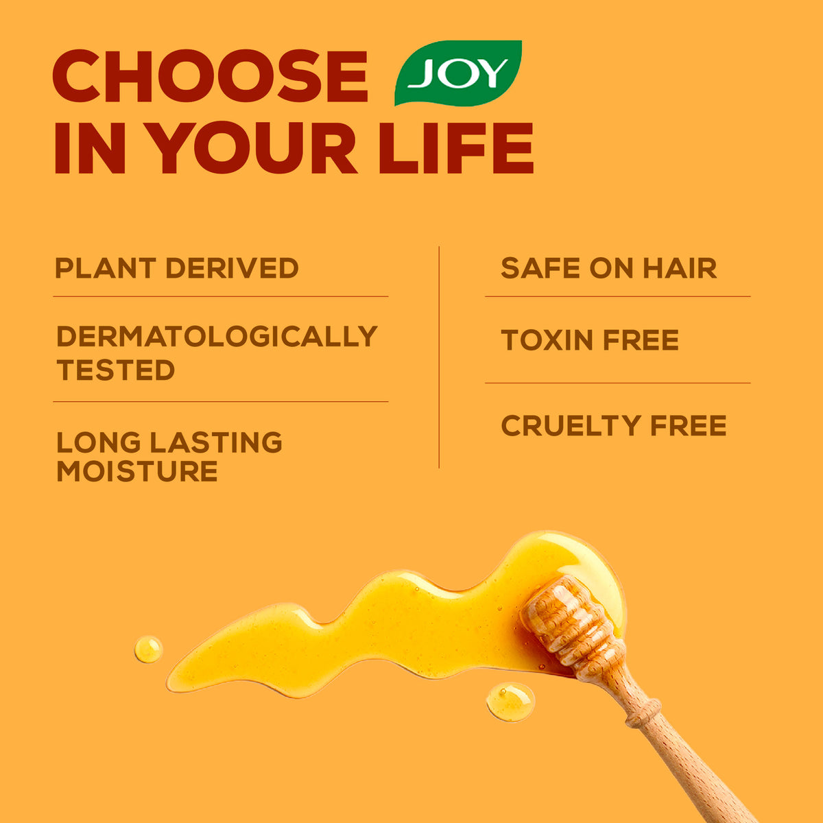 Joy Honey & Almonds nourishing body lotion with shea butter and vitamin E, ideal for winter skin care.