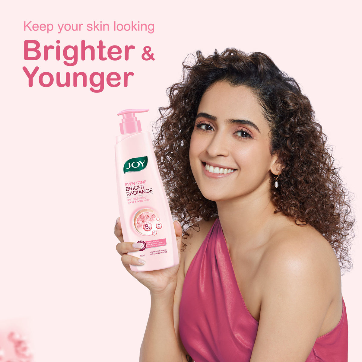 Joy Even Tone Brightening Lotion With Niacinamide & Alpha Arbutin, Summer Care