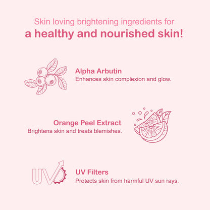 Joy Even Tone Brightening Lotion With Niacinamide & Alpha Arbutin, Summer Care