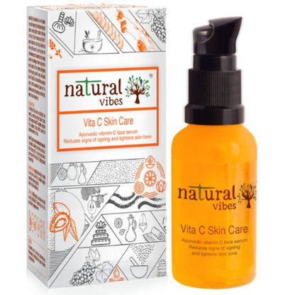 Natural Vibes Ayurvedic Vitamin C Skin Care Face Serum