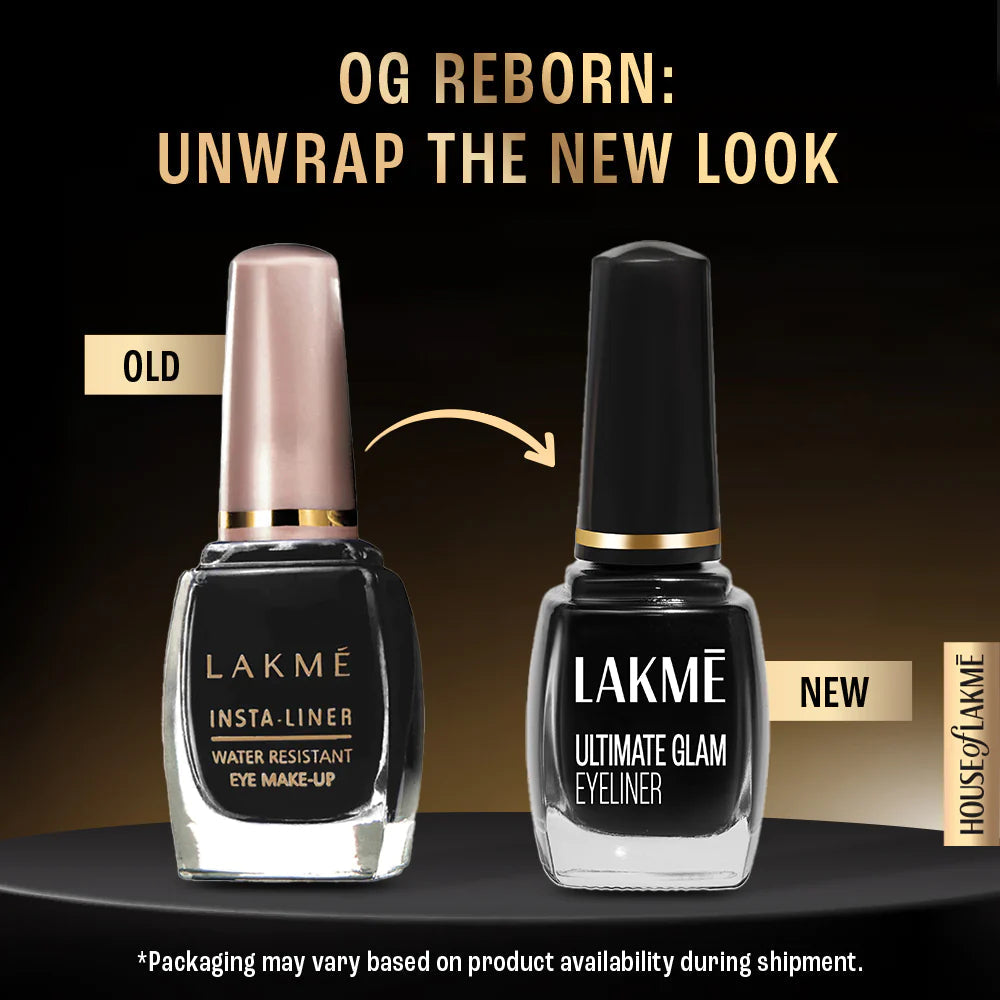 Lakme Insta Eye Liner -Black - Indyancart
