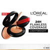 L'Oreal Paris Infallible Cushion Foundation, 24H Flawless Coverage, No Oxidation - C 300