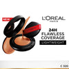L'Oreal Paris Infallible Cushion Foundation, 24H Flawless Coverage, No Oxidation - C 320