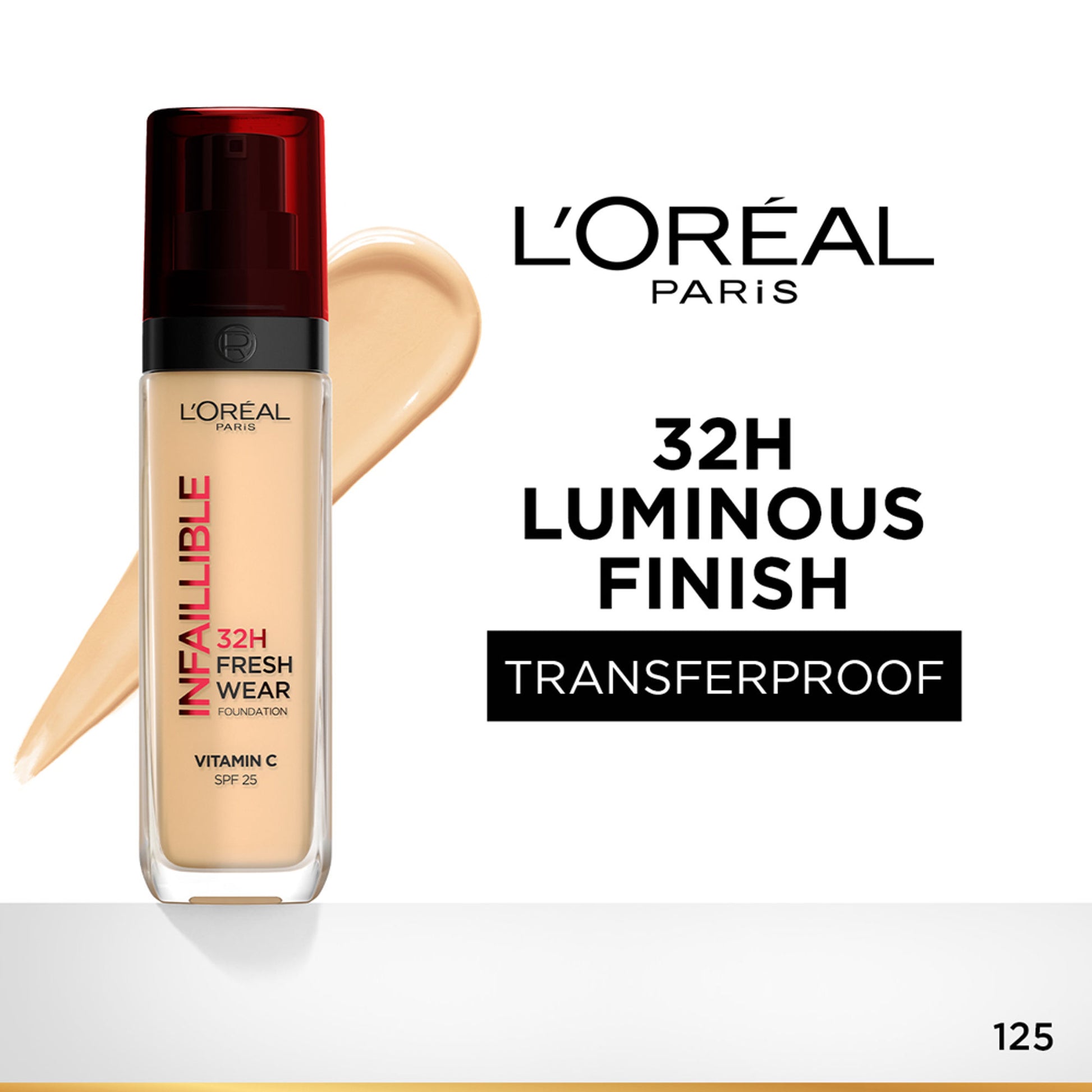 L'Oreal Paris Infallible 32H Fresh Wear Foundation - Warm Dore