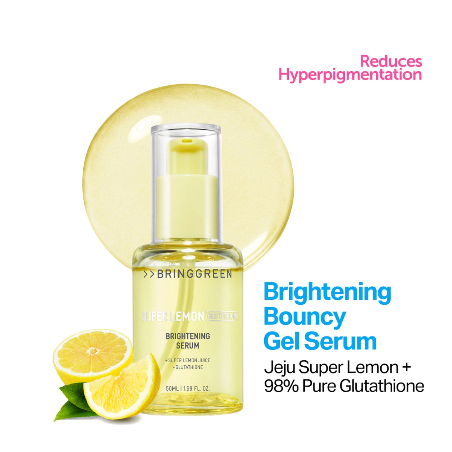 BRING GREEN Super Lemon Glutathione Brightening Serum