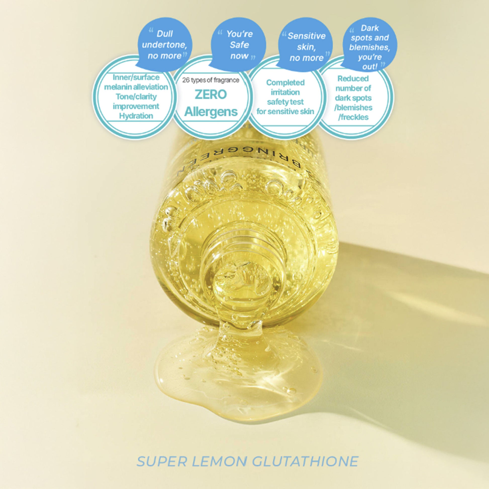 BRING GREEN Super Lemon Glutathione Brightening Serum