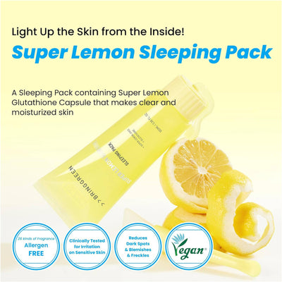 BRING GREEN Super Lemon Glutathione Sleeping Pack