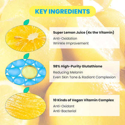 BRING GREEN Super Lemon Glutathione Sleeping Pack