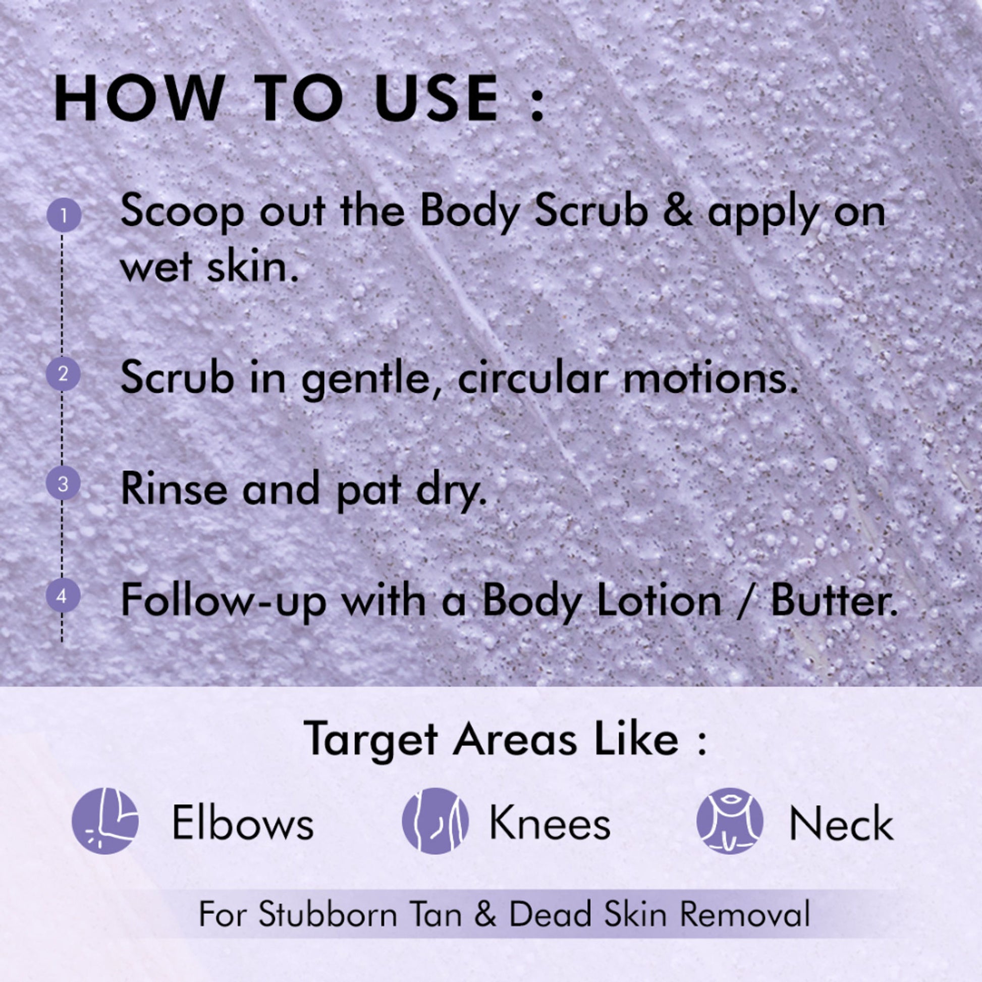 MCaffeine Blueberry Breeze Body Scrub For Glowing Skin, Exfoliates & Removes Tan