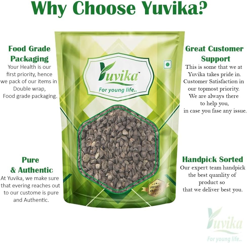 Yuvika Beej Khareti Ayurvedic product, Abutilon Indicum seeds in a small packet, used for traditional herbal remedies.