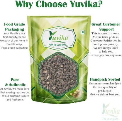 Yuvika Beej Khareti Ayurvedic product, Abutilon Indicum seeds in a small packet, used for traditional herbal remedies.