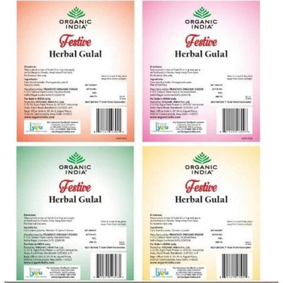Organic India Organic Holi Colours - 200 gms