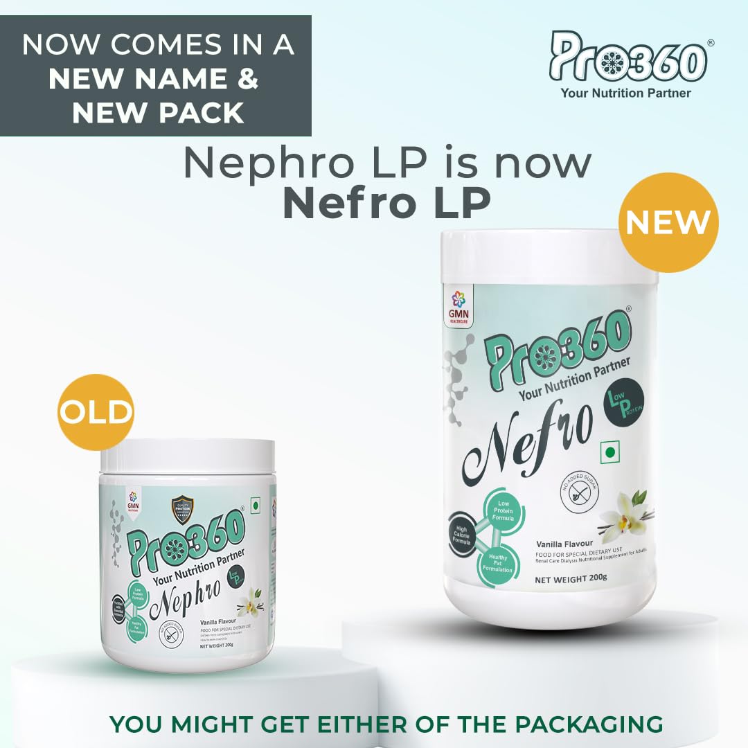 Pro360 Nefro LP (fka Nephro LP) Non-Dialysis Care Protein Powder - Indyancart