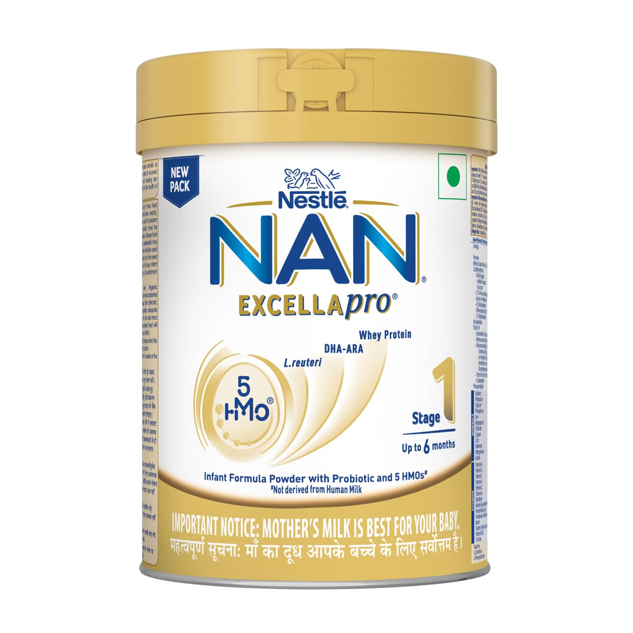 Nestle Nan Excellapro Infant Formula Up to 6 months Stage 1 - Indyancart