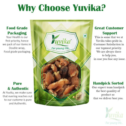 Yuvika Mahua flower (Madhuca Indica) for Ayurvedic use, shown as dried, fragrant yellowish Mahua flowers in natural setting.