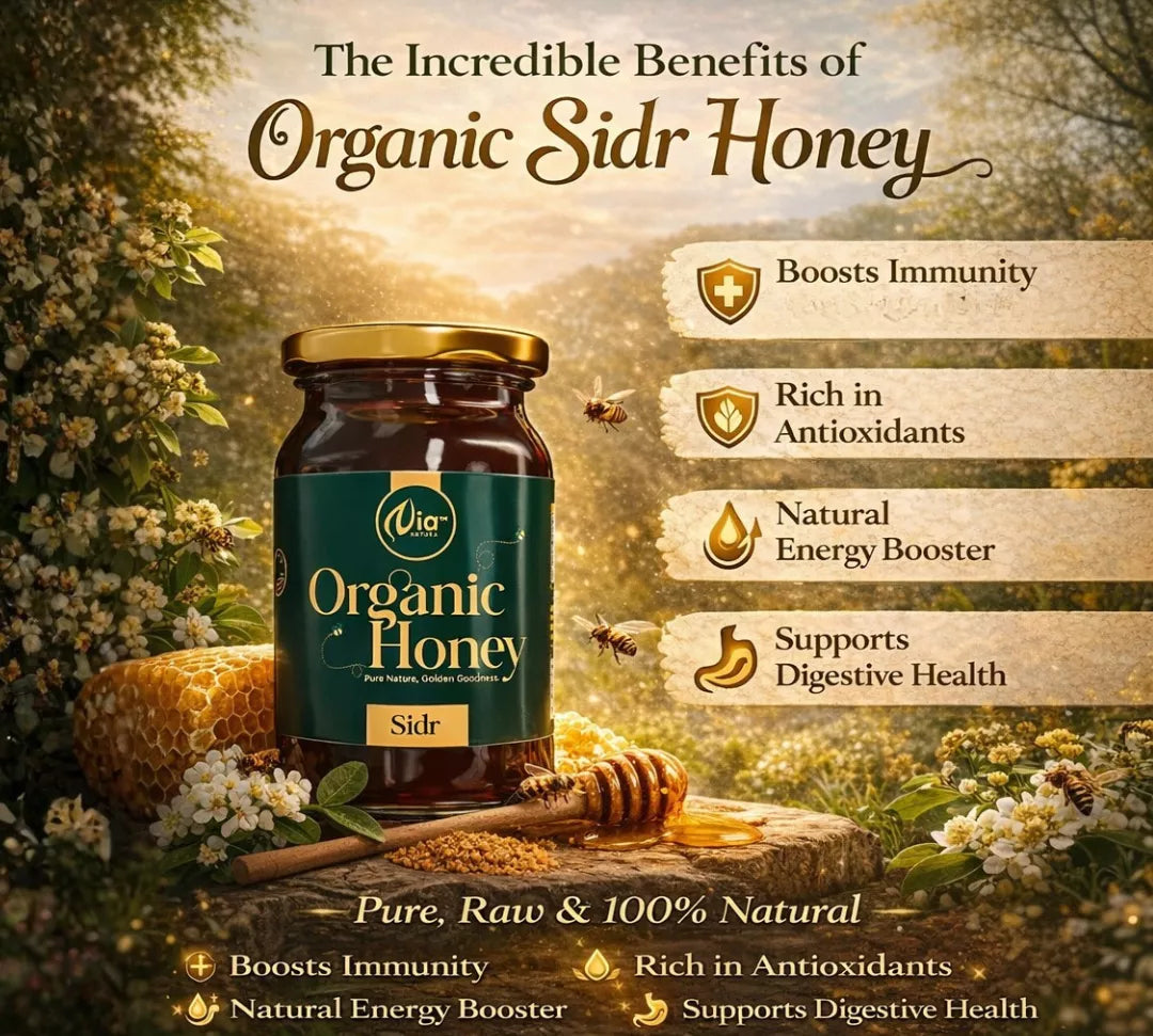 Nia Natura Organic Sidr Honey