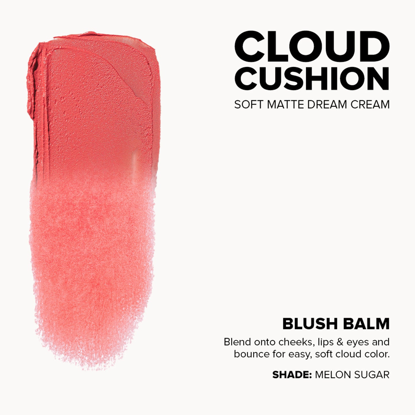 Nudestix Stax All Over Color Blush Balm - Melon Sugar