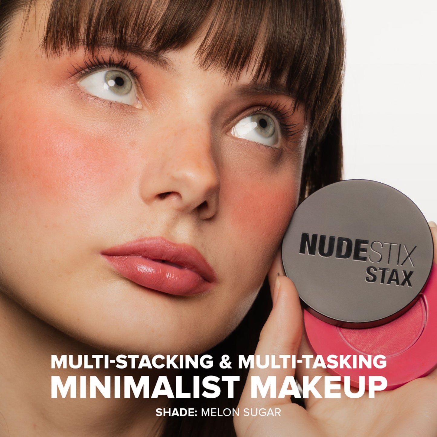 Nudestix Stax All Over Color Blush Balm - Melon Sugar