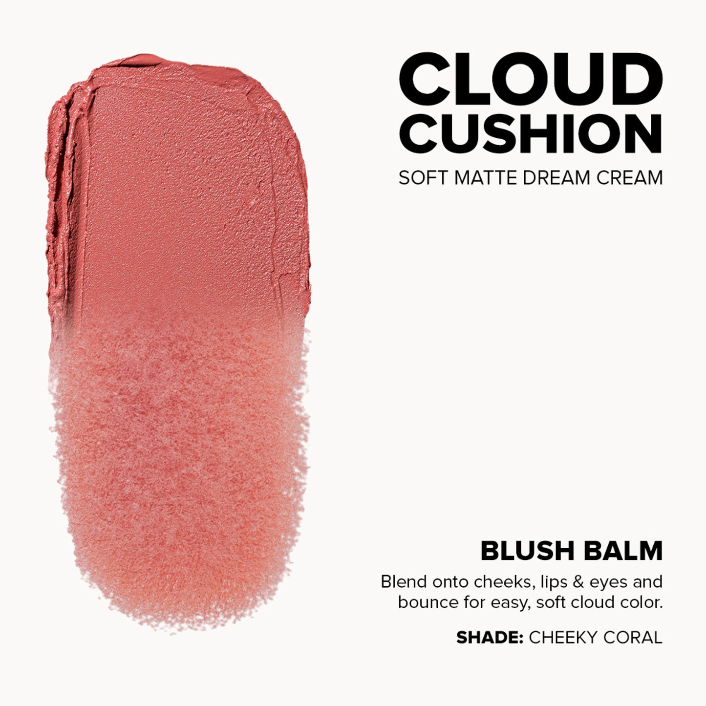Nudestix Stax All Over Color Blush Balm - Cheeky Coral