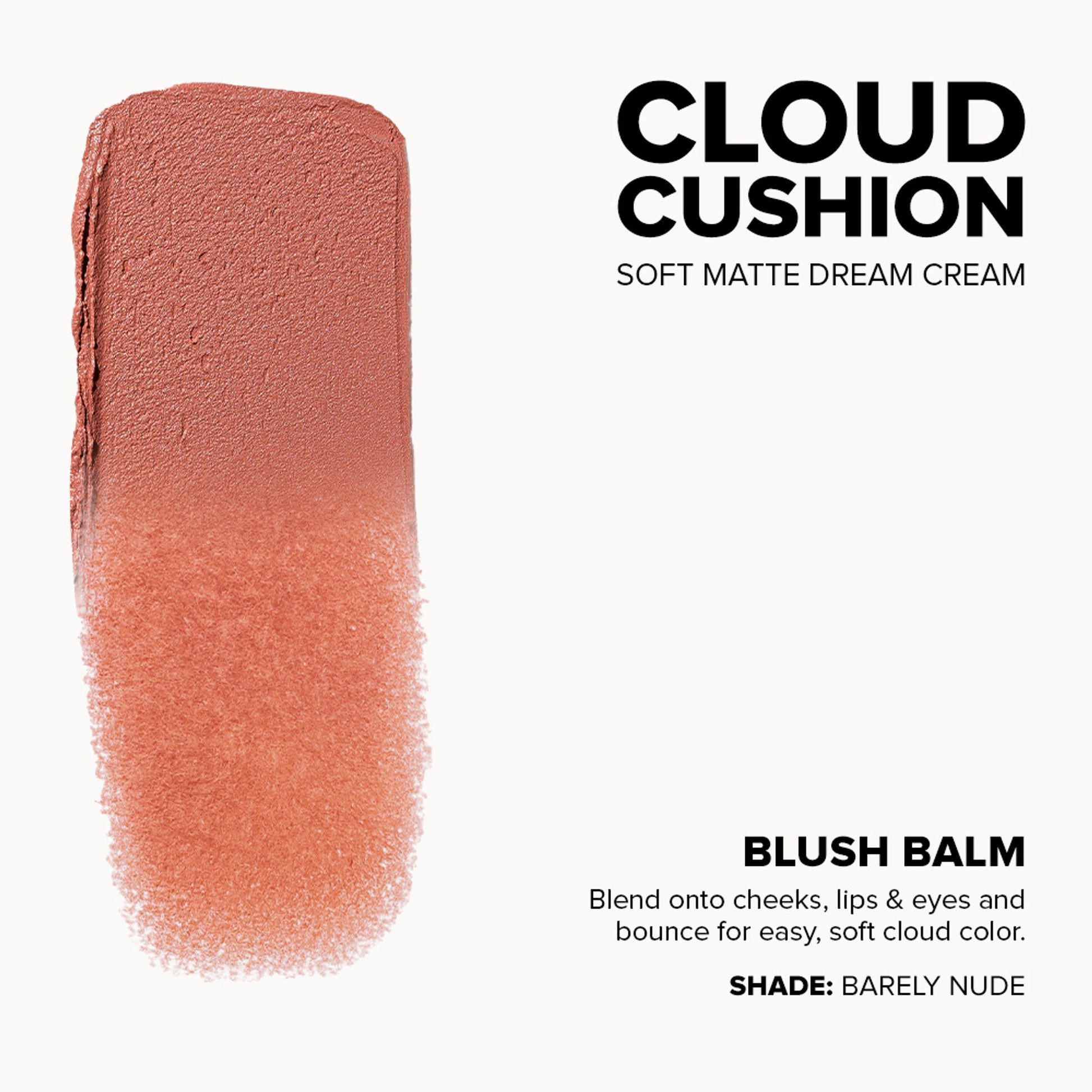 Nudestix Stax All Over Color Blush Balm - Barely Nude