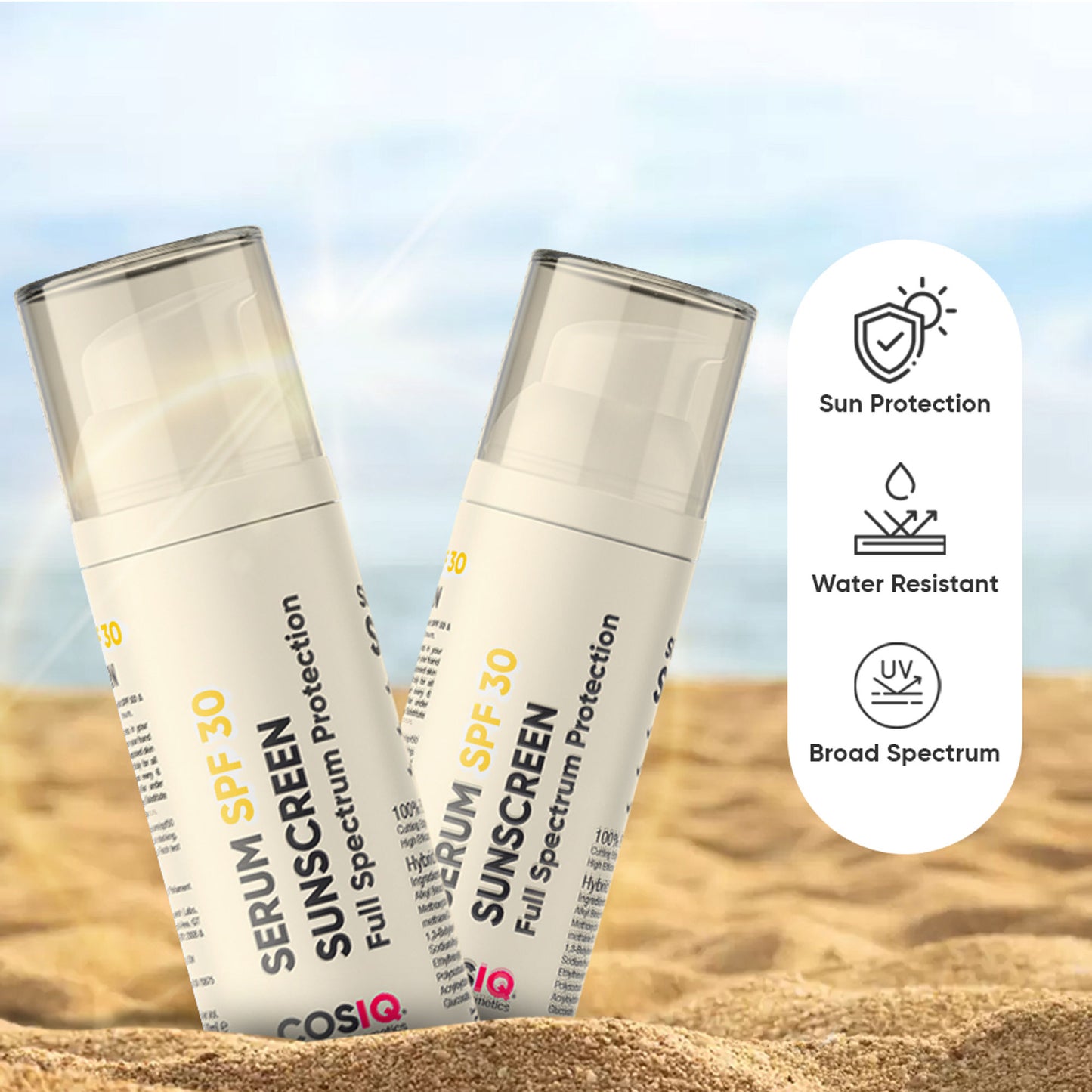 Cos-IQ Spf-30 Daily Use Sunscreen Serum Spf 30 Pa++++