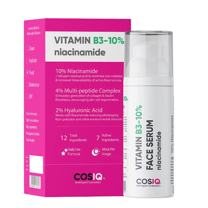 Cos-IQ Niacinamide Vitamin B3-10% Face Serum