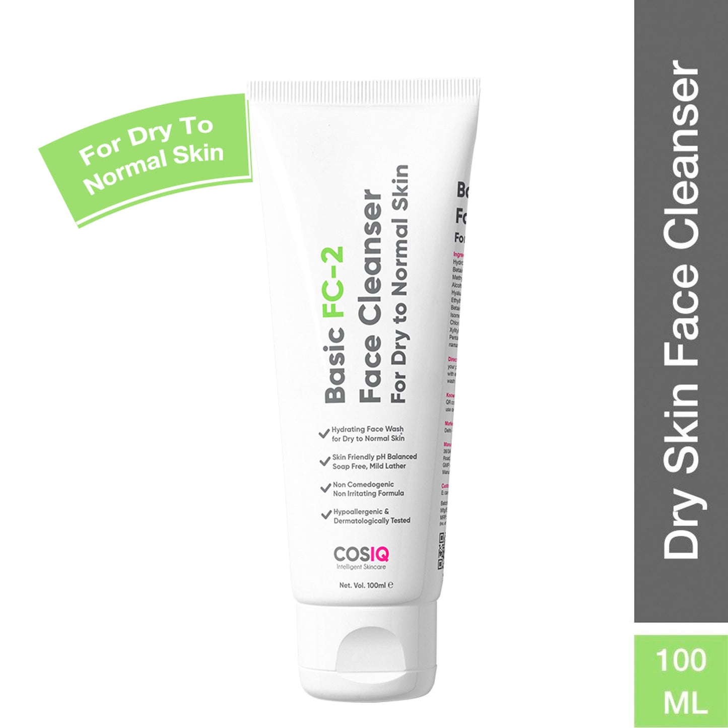 Cos-IQ Fc-2 Face Cleanser For Dry Skin