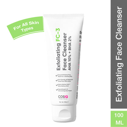 Cos-IQ Exfoliating FC-3 Face Cleanser
