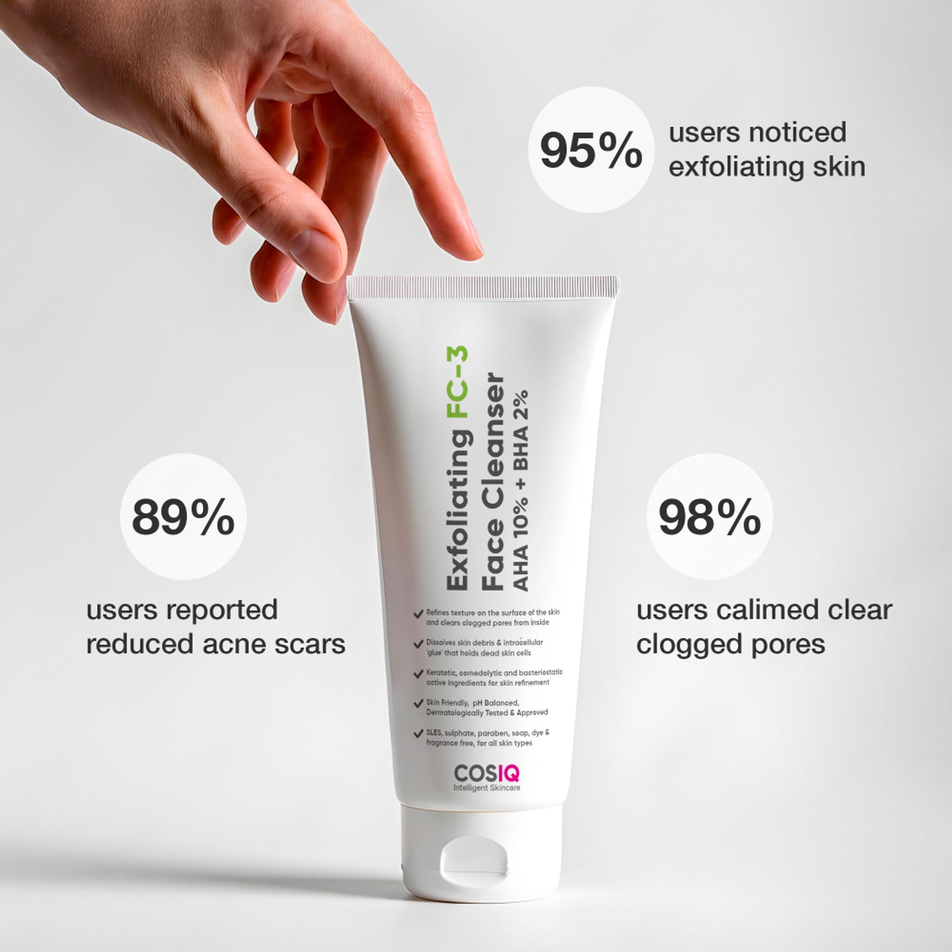 Cos-IQ Exfoliating FC-3 Face Cleanser