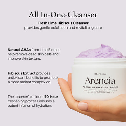 Arencia Fresh Lime Hibiscus Cleanser
