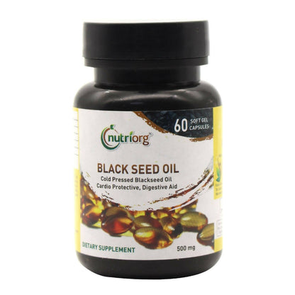 Nutriorg Blackseed Oil Soft Gel Capsules - Limited Time Offer