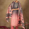 Indyancart IE Women Bandhani Embroidered Regular Sequinned Kurta with Trousers & With Dupatta