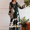 Dhiyona IE Women Printed Regular Beads and Stones Kurta with Palazzos