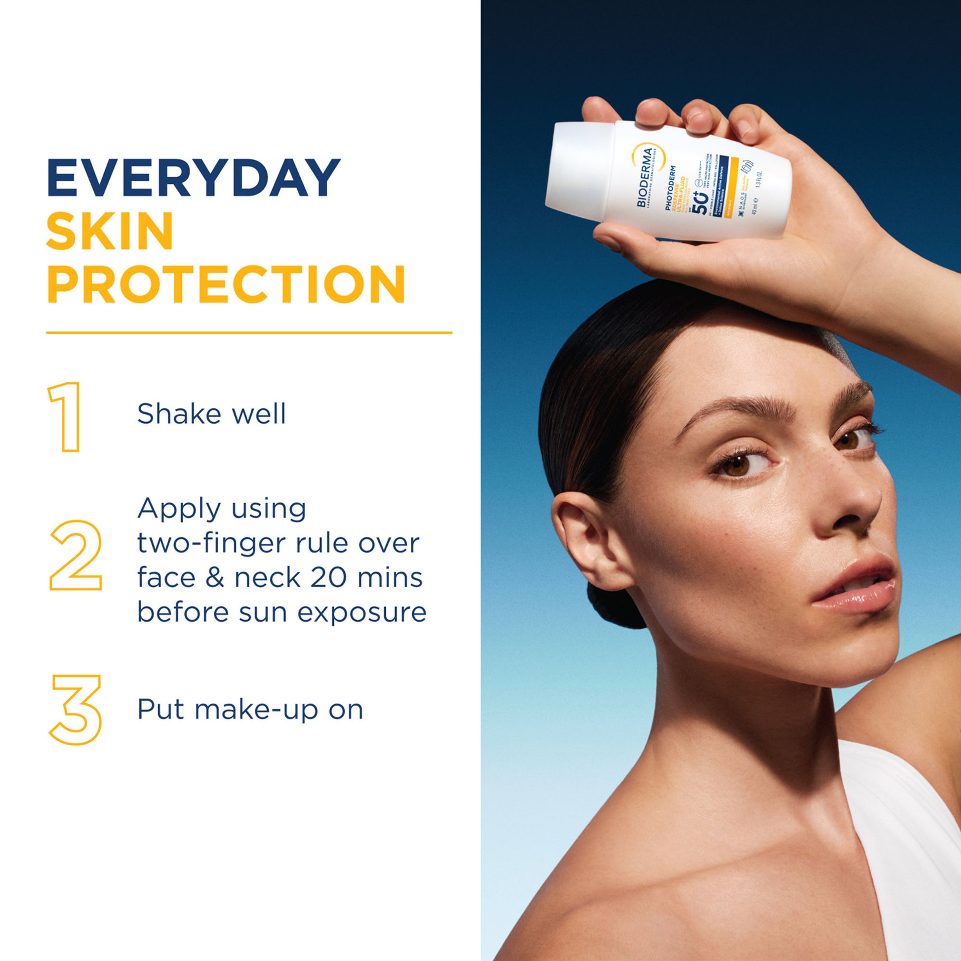 Bioderma Photoderm Xdefense Ultra-Fluid SPF 50+ Invisible Sunscreen PA ++++