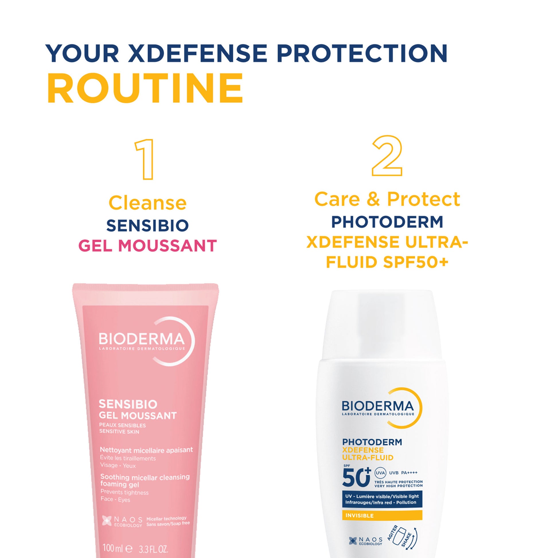 Bioderma Photoderm Xdefense Ultra-Fluid SPF 50+ Invisible Sunscreen PA ++++