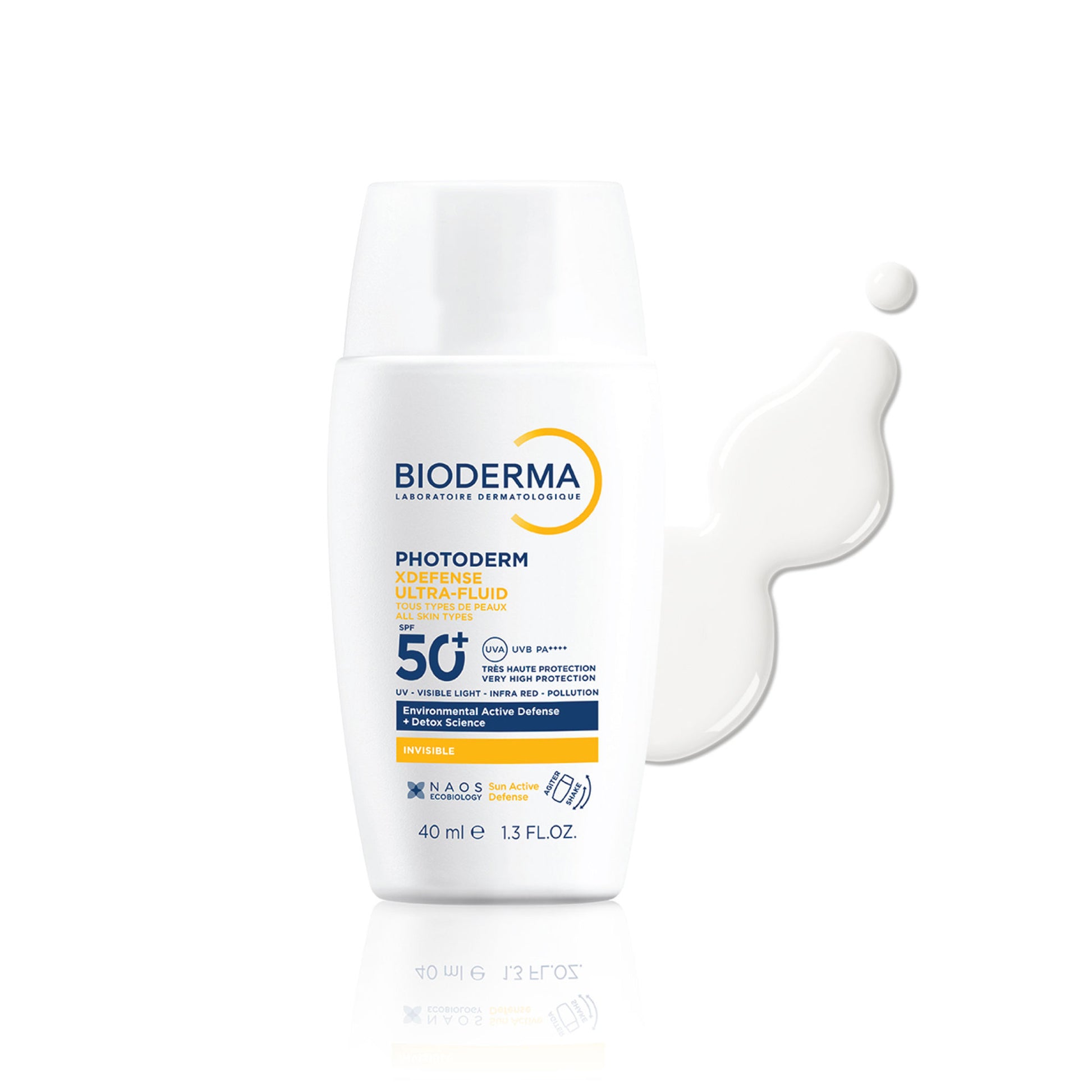 Bioderma Photoderm Xdefense Ultra-Fluid SPF 50+ Invisible Sunscreen PA ++++