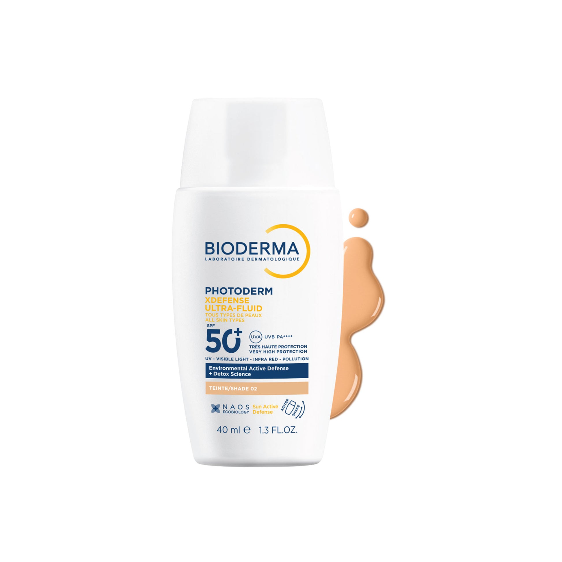 Bioderma Photoderm Xdefense Ultra-Fluid SPF 50+ Tinted Sunscreen PA ++++