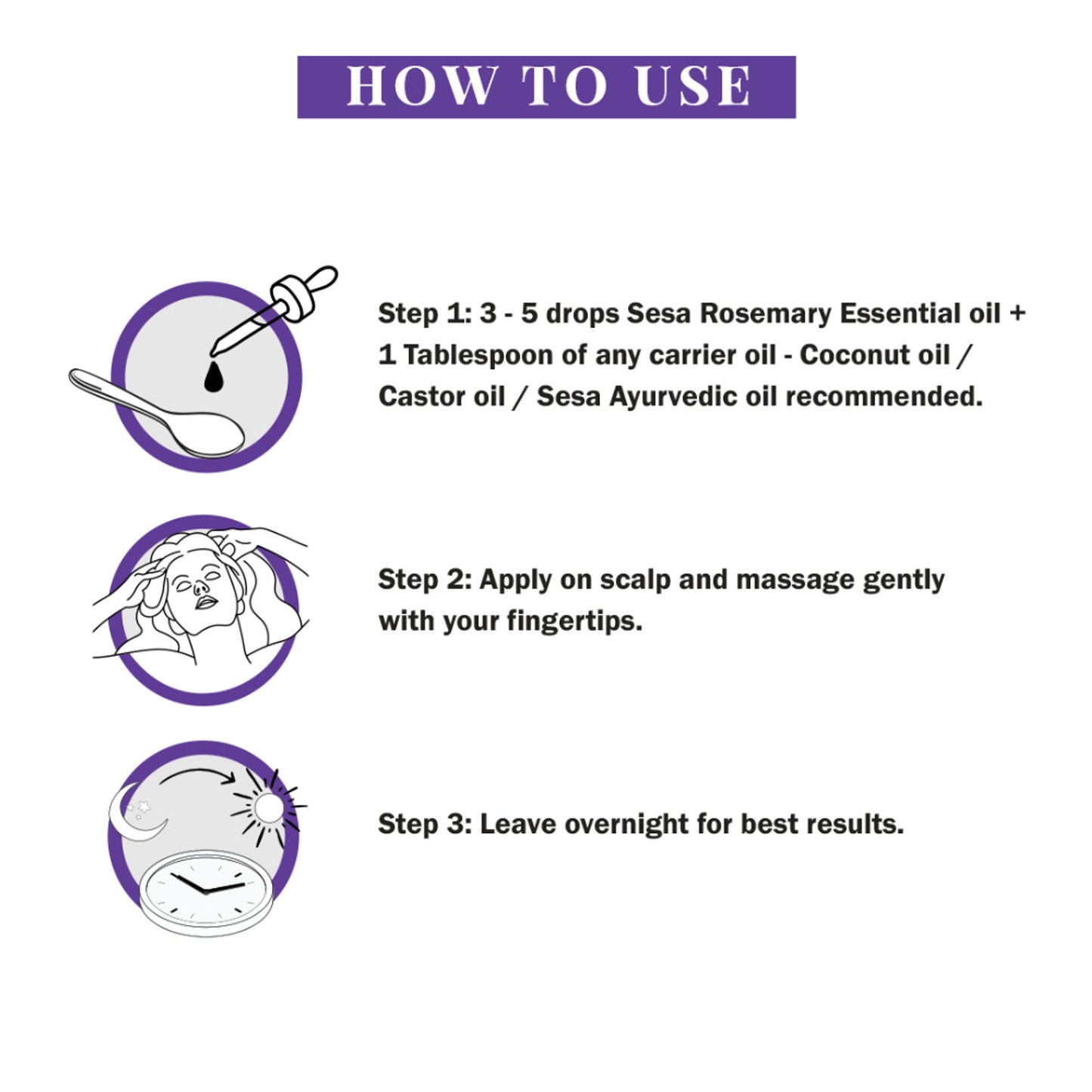 SESA Rosemary Essential Oil For Hair Growth