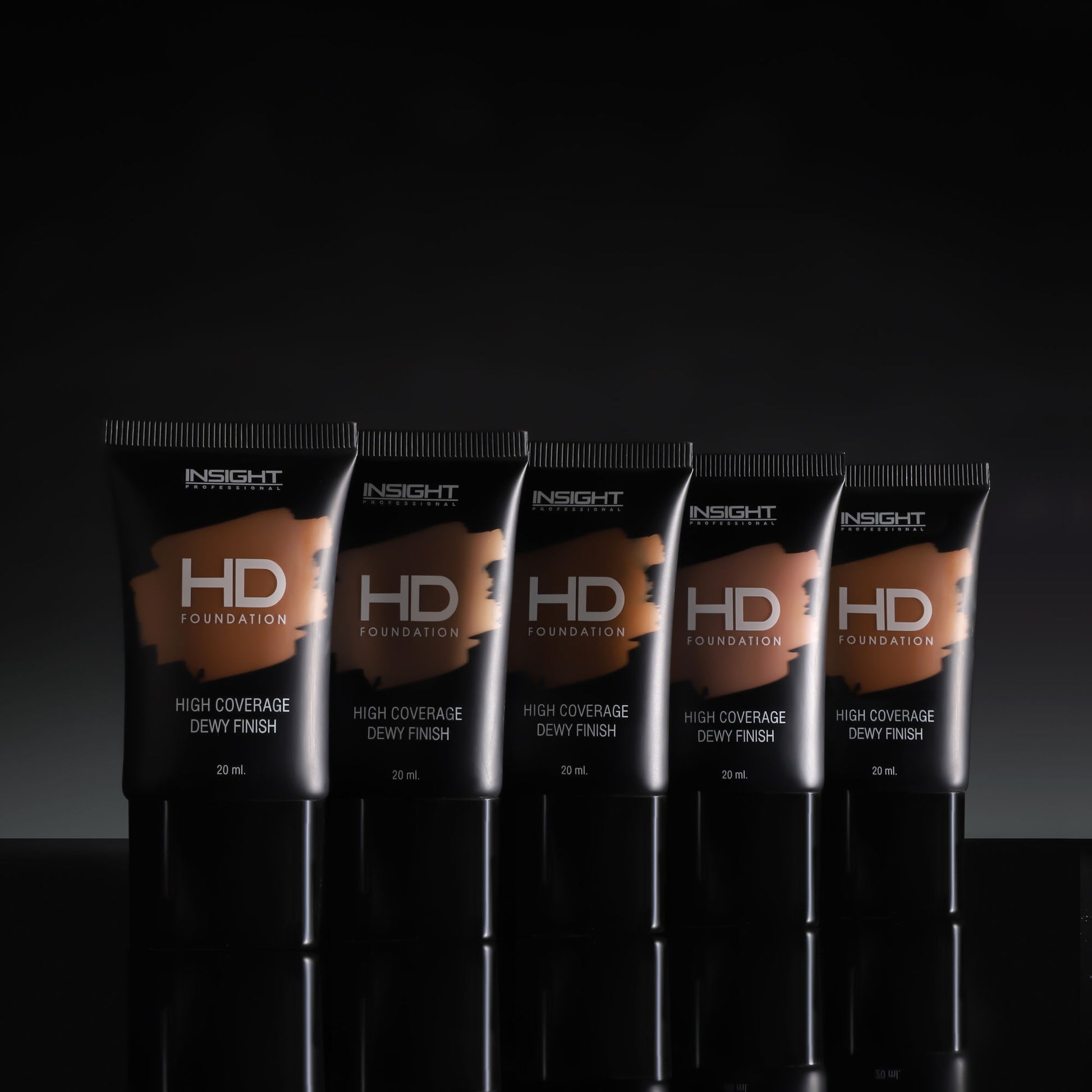 Insight Cosmetics Hd Foundation, Dewy Weightless Finish, Waterproof & Long Wear - Lnp 15