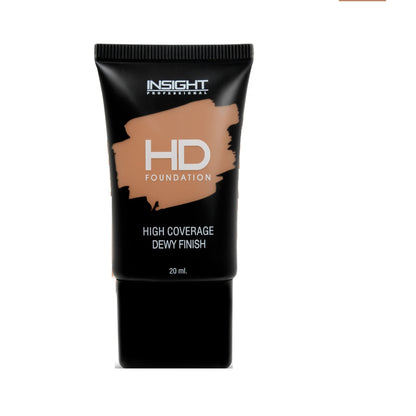 Insight Cosmetics Hd Foundation, Dewy Weightless Finish, Waterproof & Long Wear - Mn 20