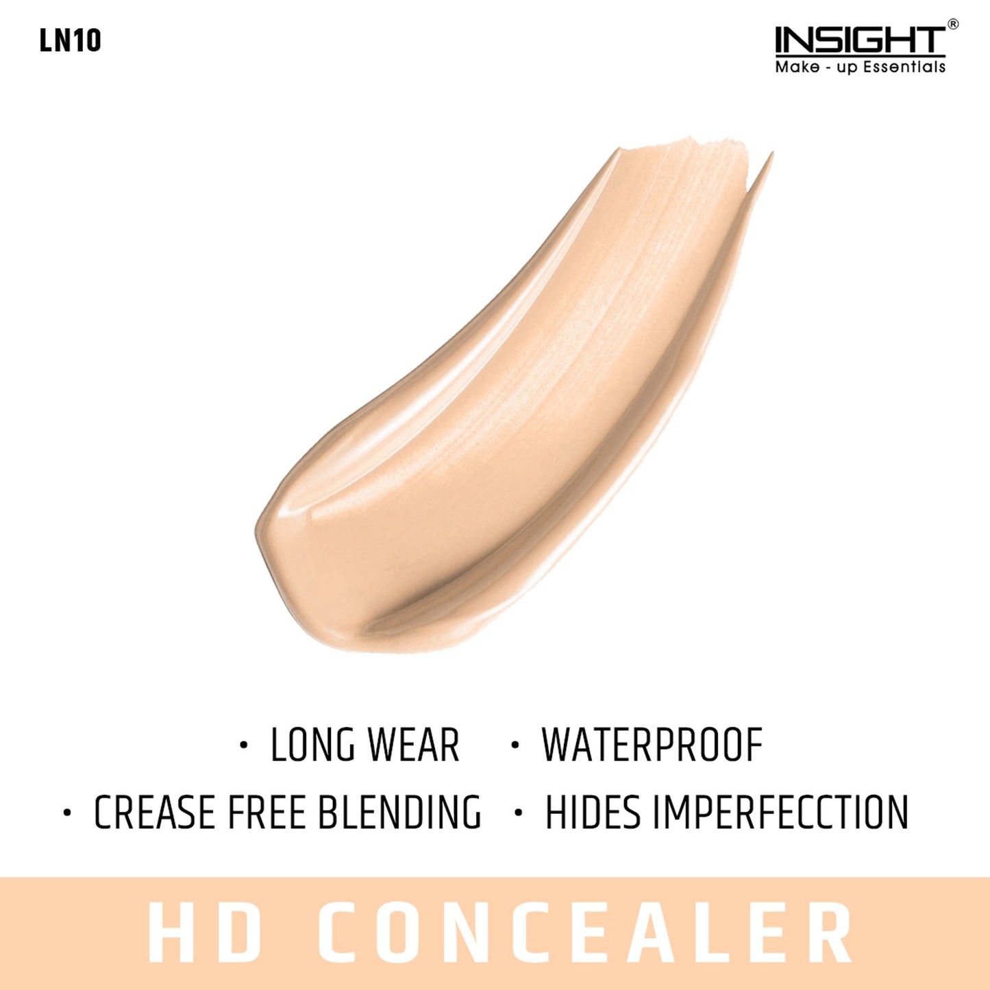 Insight Cosmetics HD Concealer - Ln 10